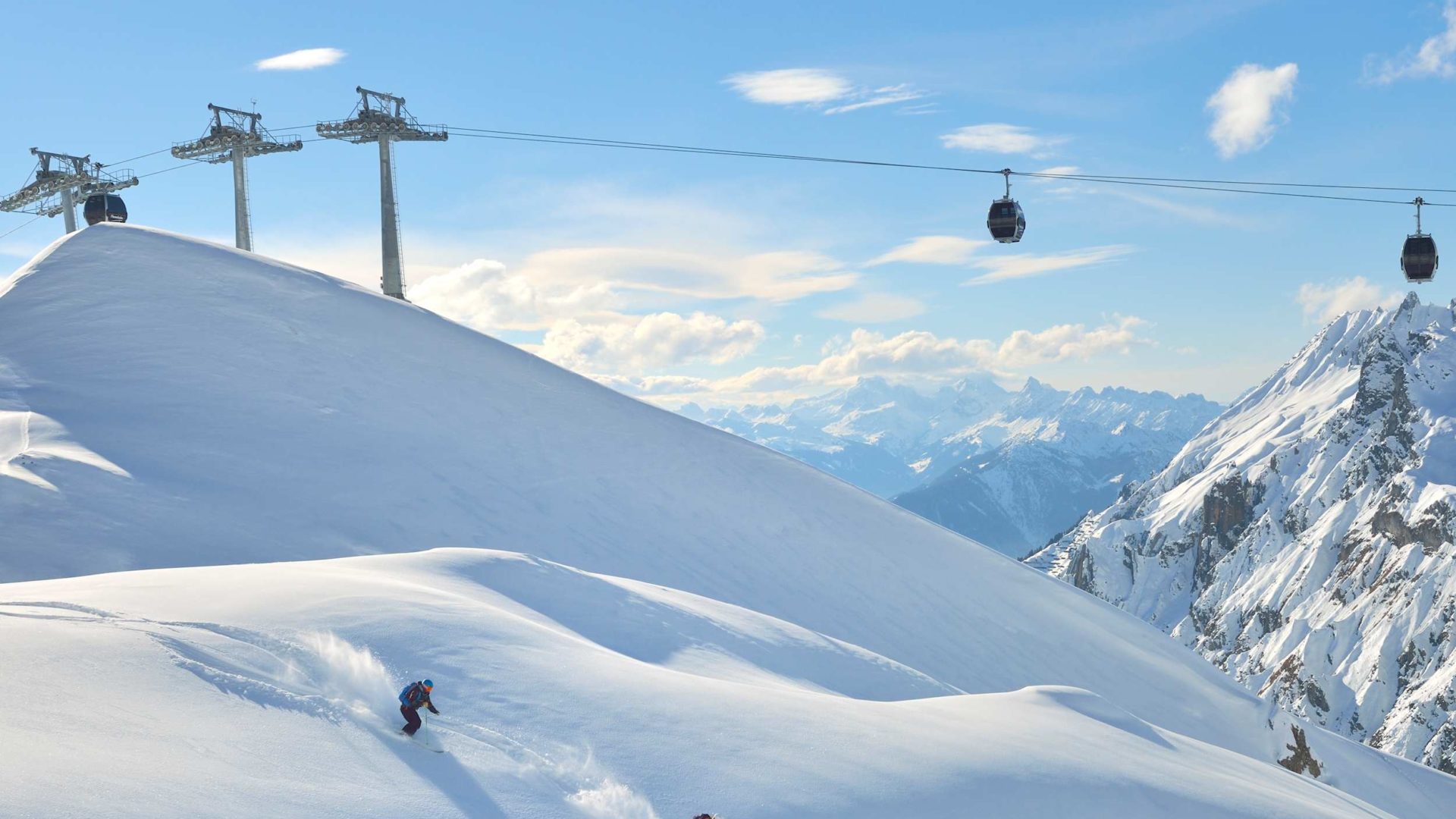 Flexenbahn, Freerider, Lech Zürs am Arlberg (c) Sepp Mallaun, Vorarlberg Tourismus GmbH Flexenbahn, Freerider, Lech Zürs am Arlberg (c) Sepp Mallaun, Vorarlberg Tourismus GmbH