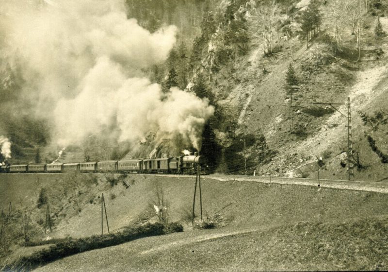 Der letzte Dampfzug im Klostertal, (c) Museumsverein Klostertal Der letzte Dampfzug im Klostertal, (c) Museumsverein Klostertal