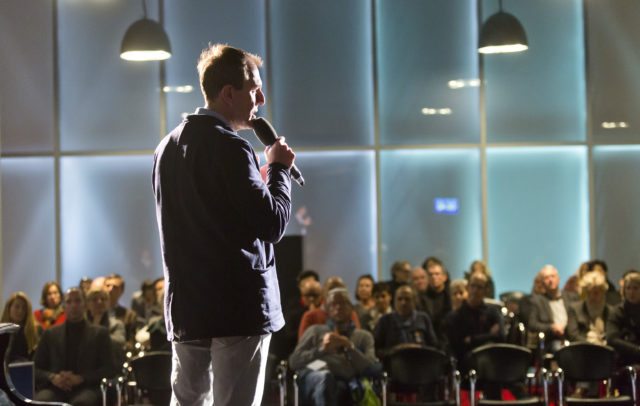 Bregenz am 4.12.2017 KUB Kunsthaus Bregenz 7. Pecha-Kucha Nachmittag (c) Dietmar Mathis