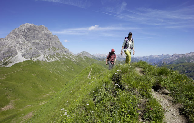 wandern in Vorarlberg © Peter Mathis / Vorarlberg Tourismus