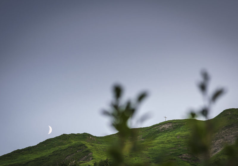Sonnenuntergang Bärguntalpe © Dietmar Denger / Vorarlberg Tourismus