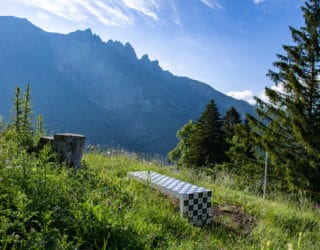 Alpine Art Muttersberg, Blickbank - Monika Grabuschnigg, (c) Oliver Lerch Alpine Art Muttersberg, Blickbank - Monika Grabuschnigg, (c) Oliver Lerch