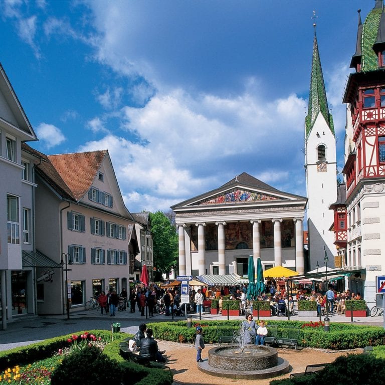 Dornbirner Marktplatz, (c) Dietmar Walser Dornbirner Marktplatz, (c) Dietmar Walser