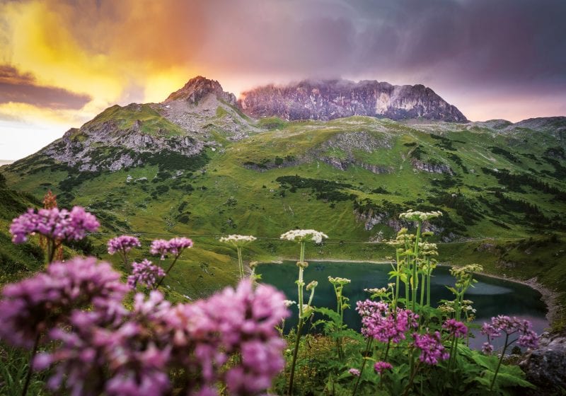 Formarinsee Rote Wand (c) Dietmar Denger/Vorarlberg Tourismus