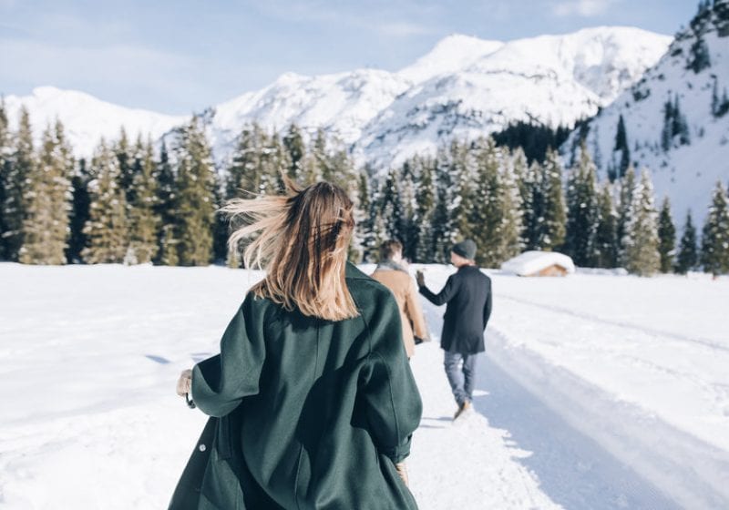 Winterwandern-Zug (c) Daniel Zangerl/Lech-Zürs Tourismus
