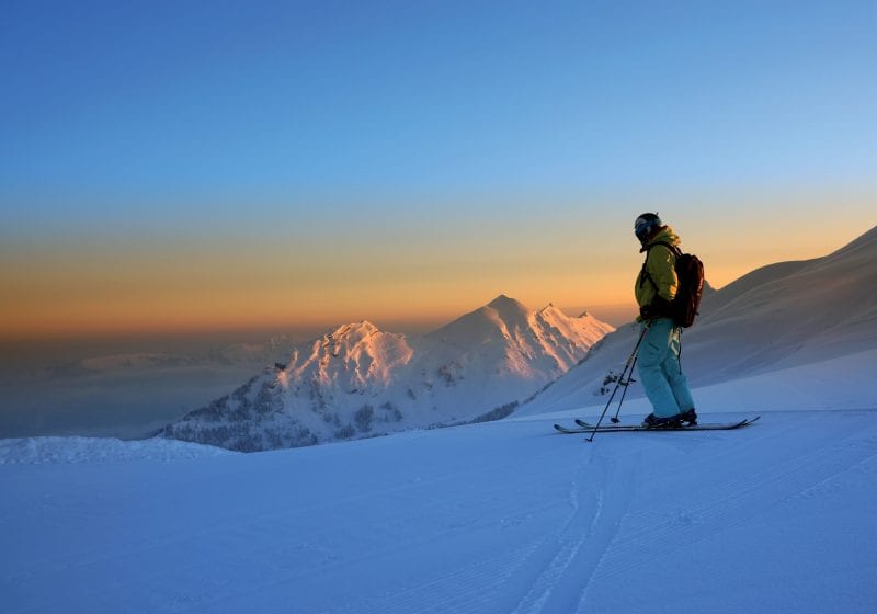 Skifahrer Mellau-Damuels (c) Ludwig Berchtold/Vorarlberg Tourismus