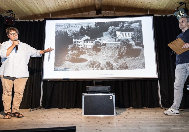 Plattform Kultur & Tourismus, Andelsbuch, Andrea Geiger und Christian Mutschlechner (c) Foto: Michael Felder-Fontain