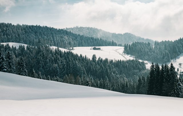 Winterlandschaft in Sulzberg (c) Benjamin Schlachter - Bregenzerwald Tourismus