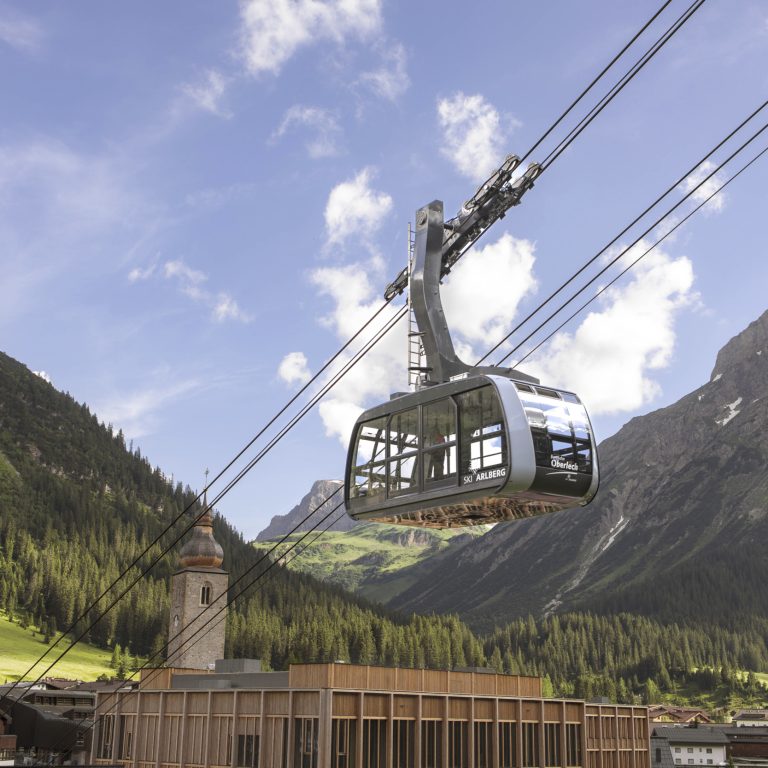 Bergbahn Oberlech © Mira Zielbauer / Vorarlberg Tourismus Bergbahn Oberlech © Mira Zielbauer / Vorarlberg Tourismus