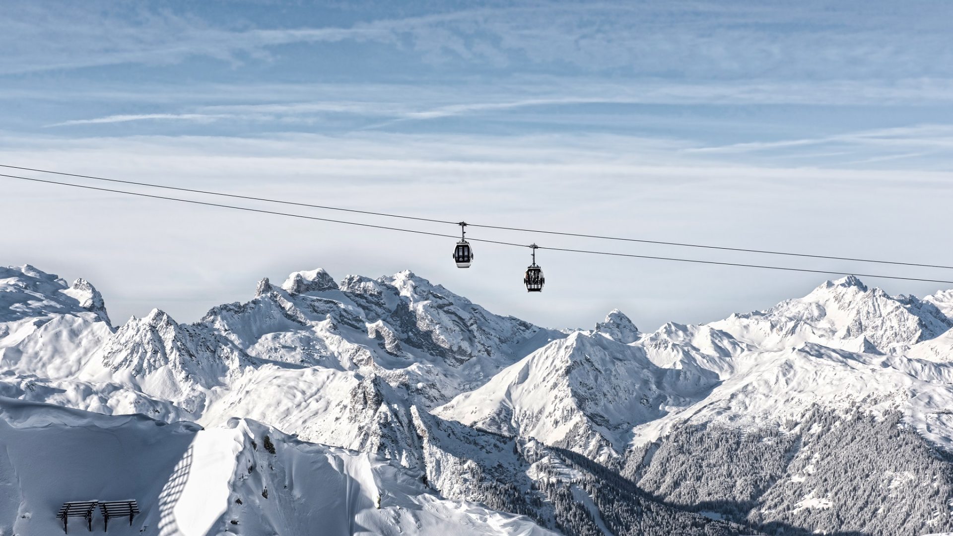 Silvretta Montafon im Winter