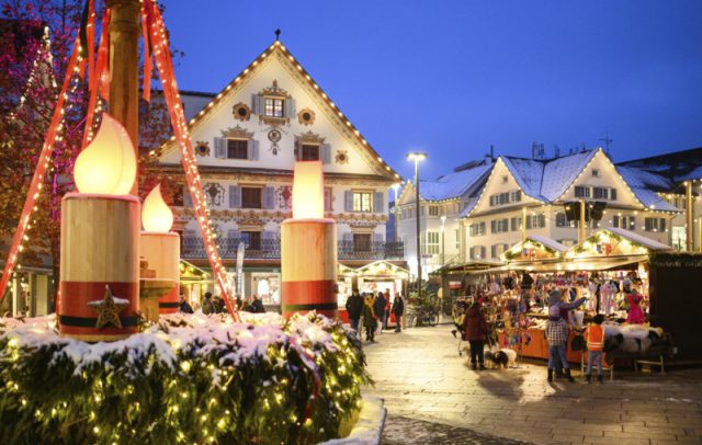 Christkindlemarkt in der Dornbirner Innenstadt.