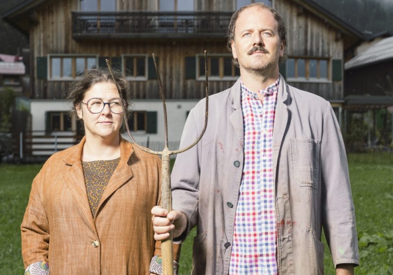 Cyrilla und Joachim Müller vom Oswalda Hus in Riezlern.