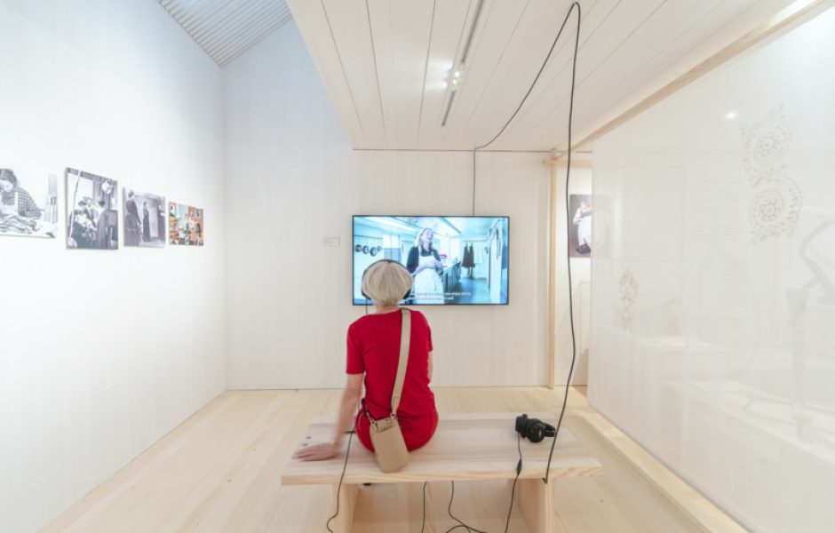 Innenraum des Heimatmuseums Bezau