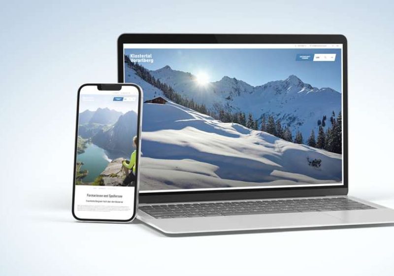 Website Klostertal Vorarlberg