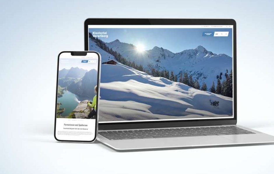 Website Klostertal Vorarlberg