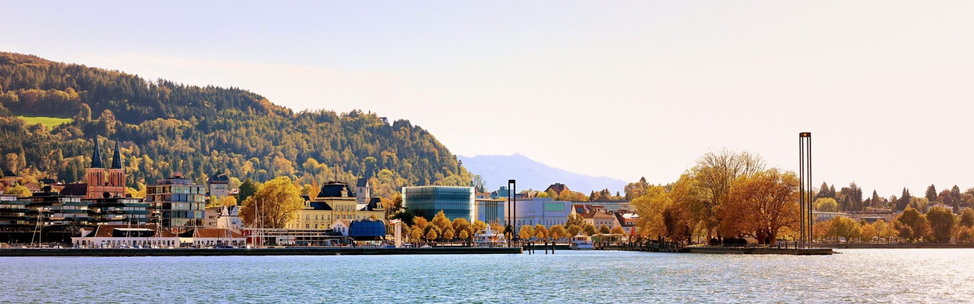 Bodensee in Bregenz, Herbst in Vorarlberg (c) Udo Mittelberger - Bregenz Tourismus & Stadtmarketing